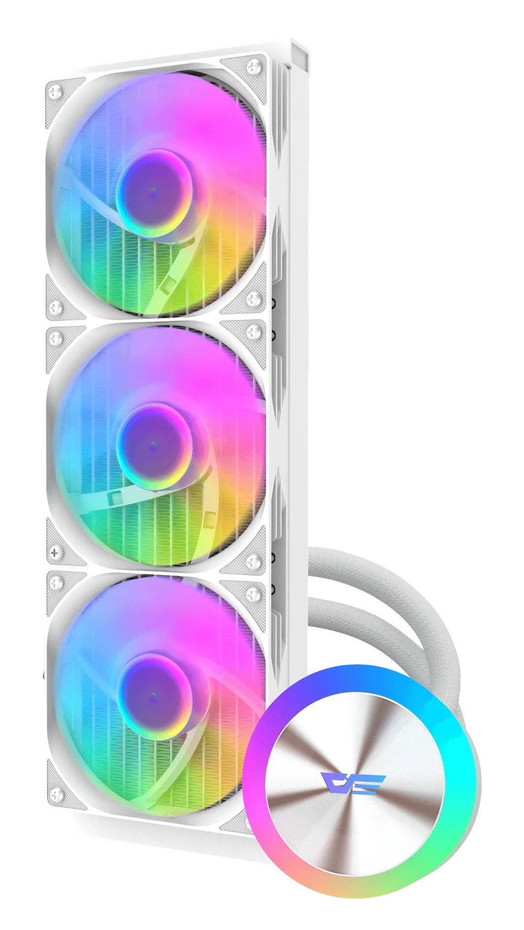 DARKFLASH DG360 All-in-One Liquid CPU Cooler - White