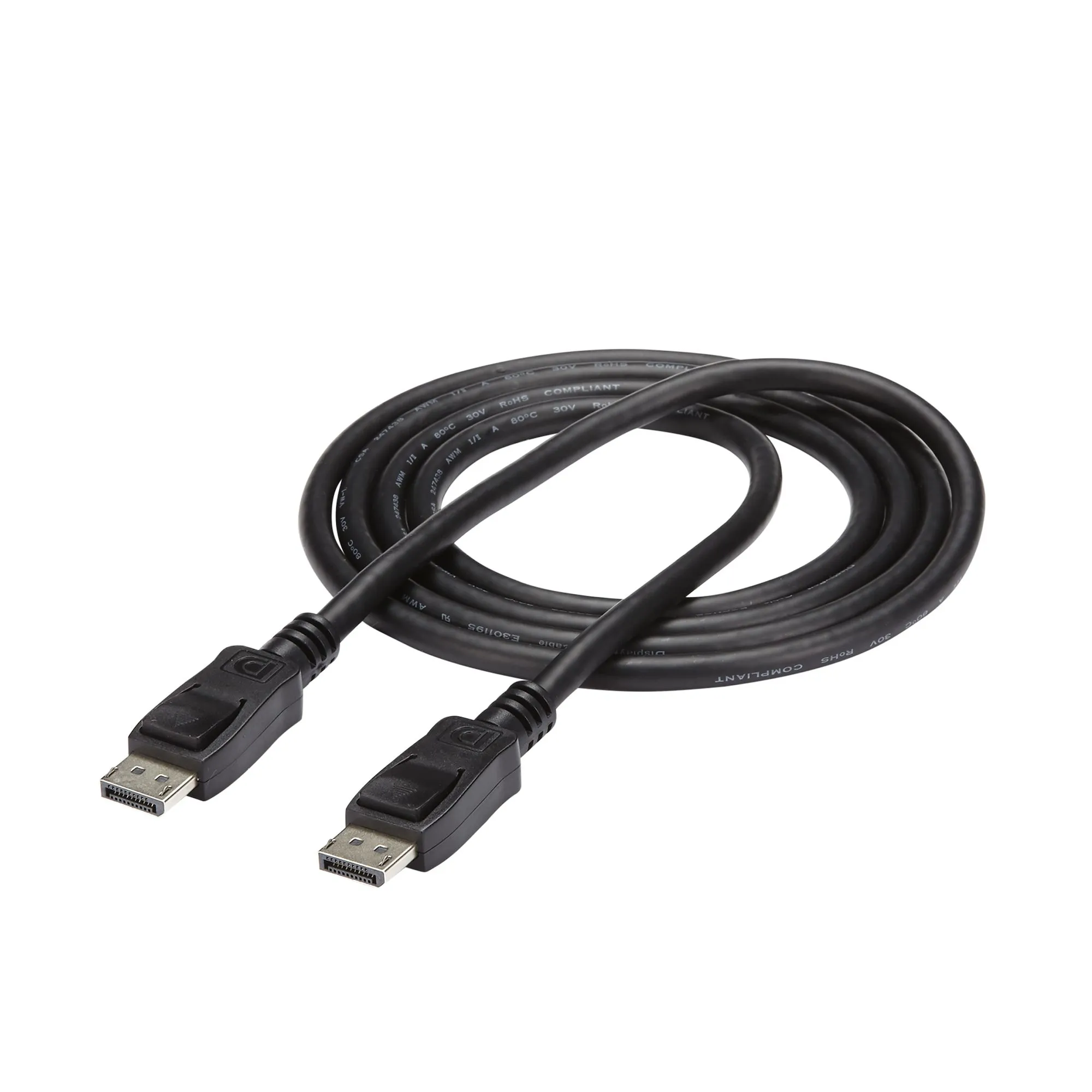Startech DisplayPort – DisplayPort 1.2 - kabel, 1,8 m, Svart