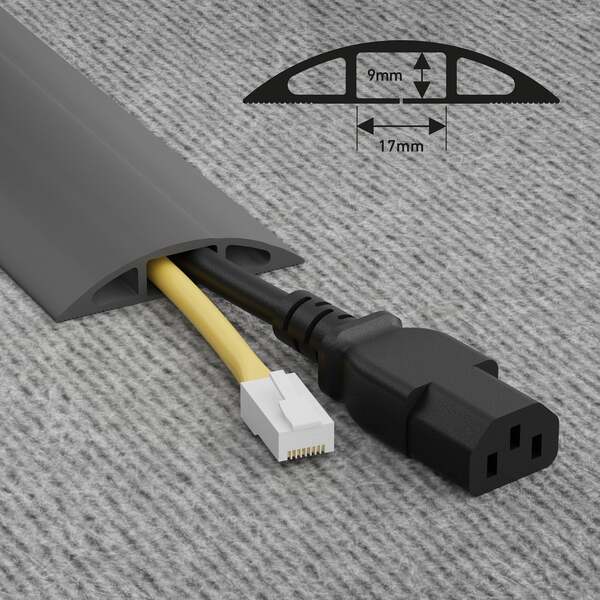 D-Line Light Duty Floor Cover 1.8m Grey
