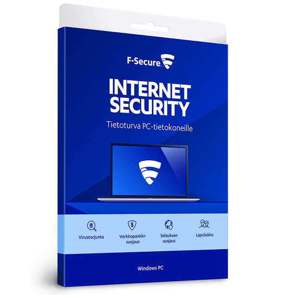 F-Secure Internet Security 12 m&aring;n / 1 enhet - s&auml;kerhetsprogramvara