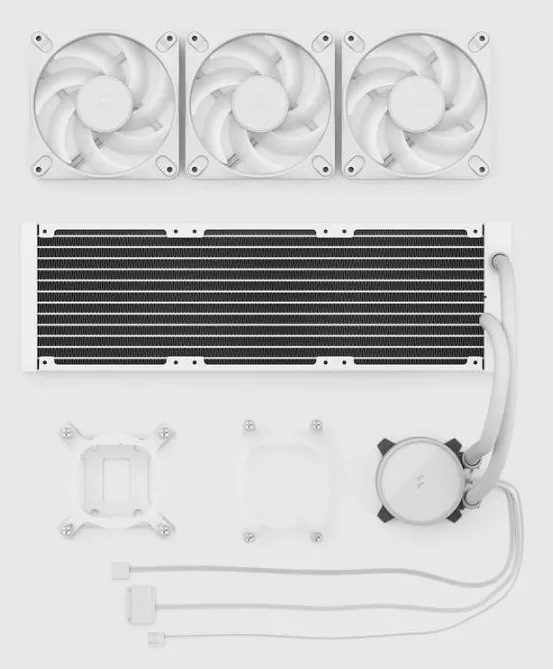 Fractal Design Radius 360 ARGB Liquid Cooler, White