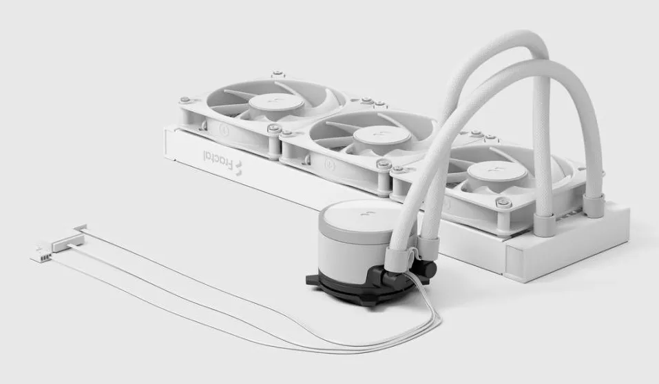 Fractal Design Radius 360 ARGB Liquid Cooler, White