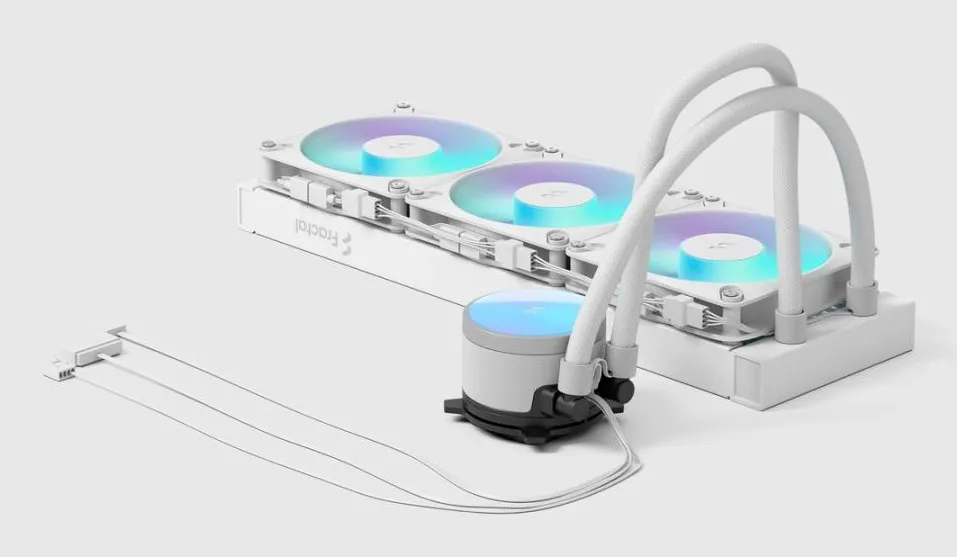 Fractal Design Radius 360 ARGB Liquid Cooler, White