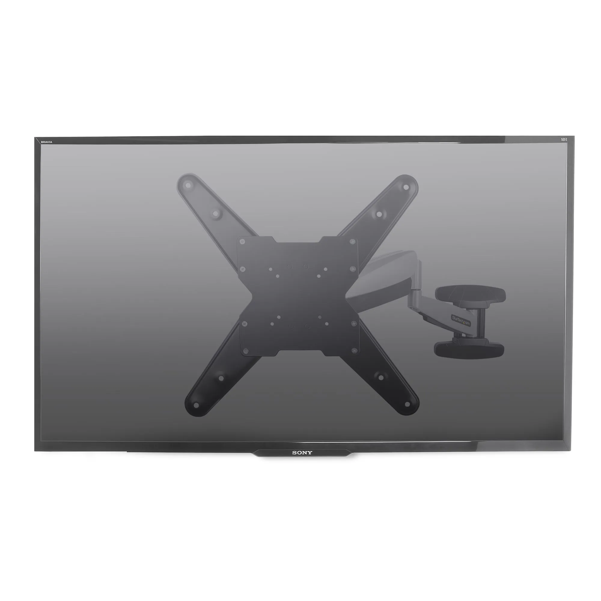 STARTECH.COM VESA TV Wall Mount Adjustable Full Motion TV Wall Mount For 23-55inch Displays Extendable/Tilting/Swivel TV Wall Mount