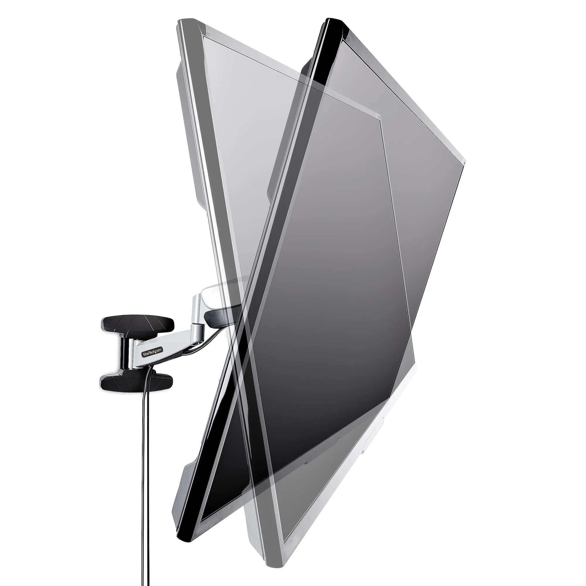 STARTECH.COM VESA TV Wall Mount Adjustable Full Motion TV Wall Mount For 23-55inch Displays Extendable/Tilting/Swivel TV Wall Mount