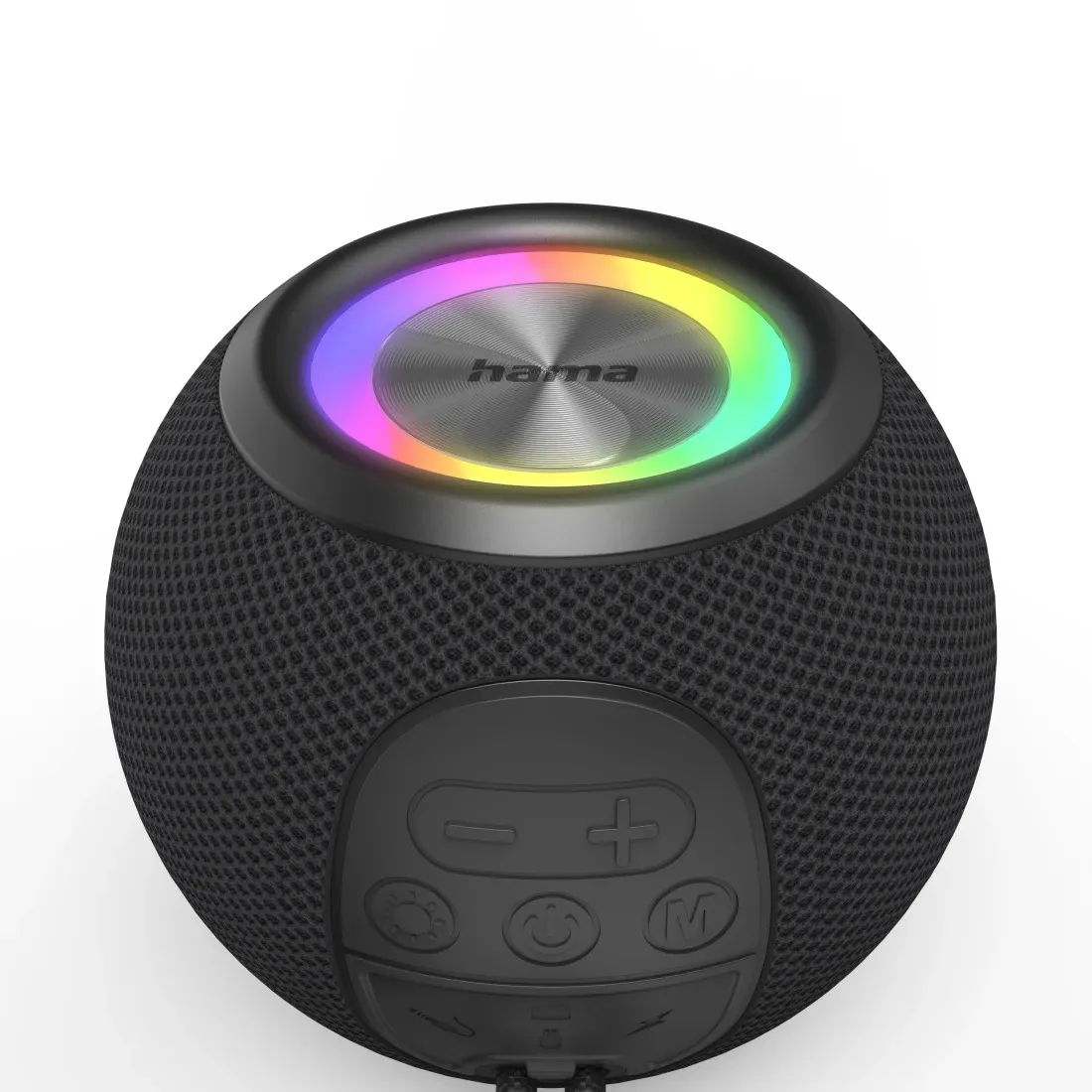 Hama BallShape 1.0 Bluetooth, langallinen, langaton kannettava kaiutin, musta