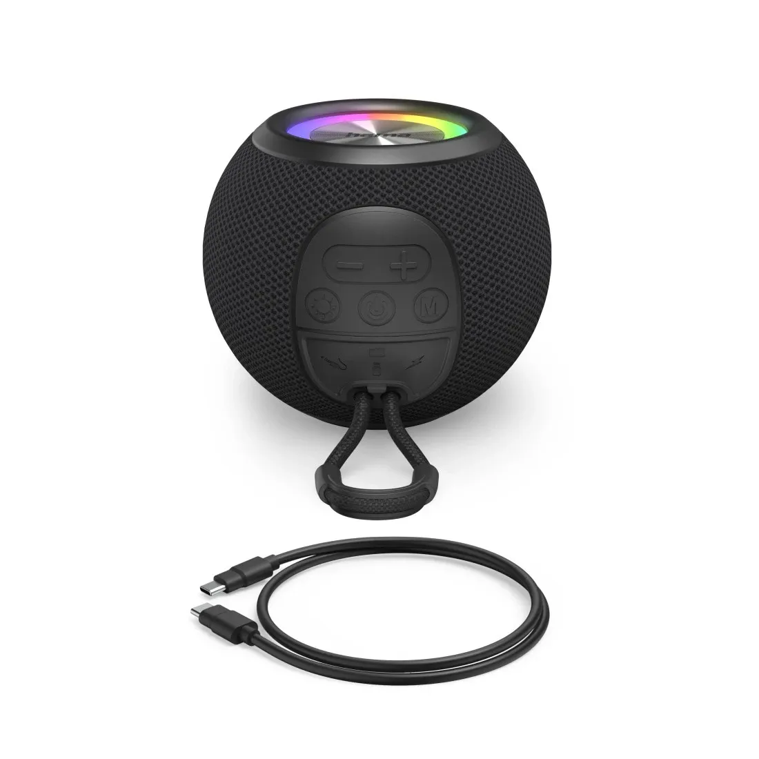 Hama BallShape 1.0 Bluetooth, langallinen, langaton kannettava kaiutin, musta