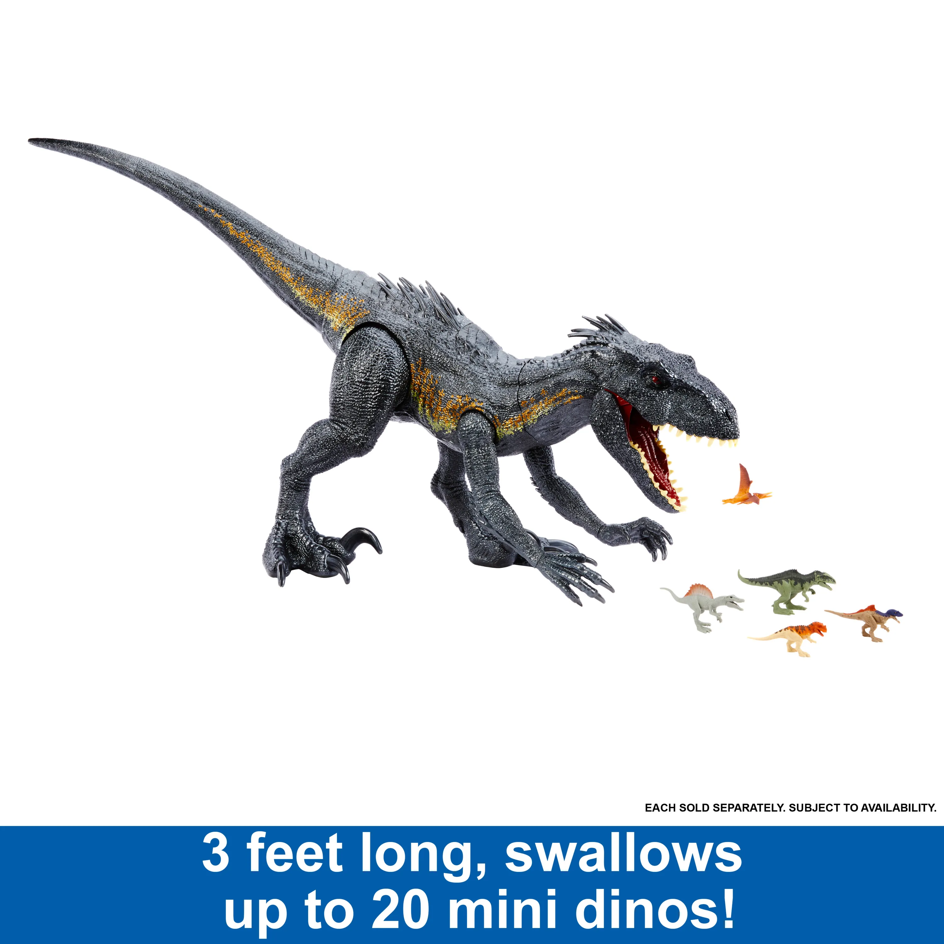 Mattel Jurassic World NEW Super Colossal Indoraptor Toy Figure