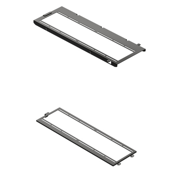 HAVN HS 420 Fan Brackets for 360mm Radiator - Svart