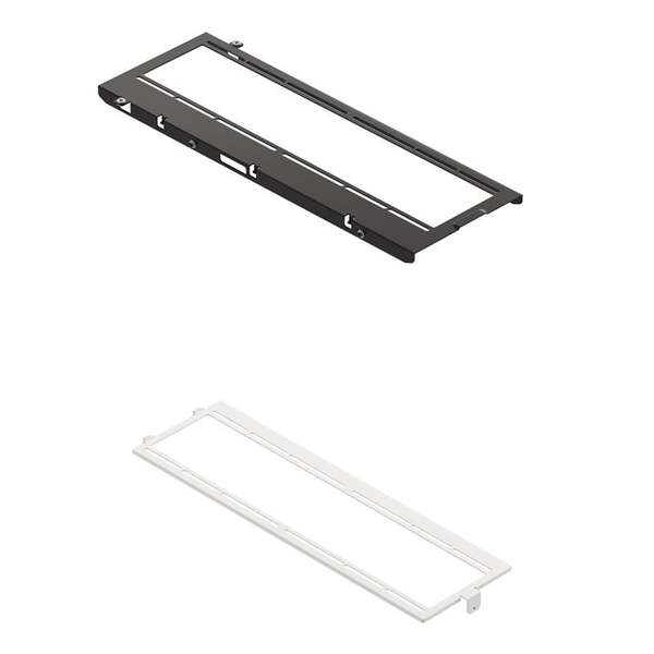 HAVN HS 420 Fan Brackets for 360mm Radiator - White