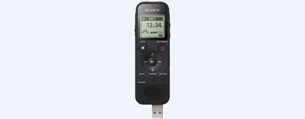 SONY ICDPX470 4GB USB Direct Voice Recorder black