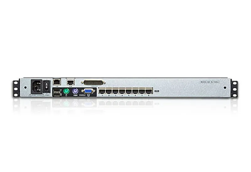 ATEN KL1508AiN KVM Switch, 8-port, 19" Display, Dual Rail, CAT5
