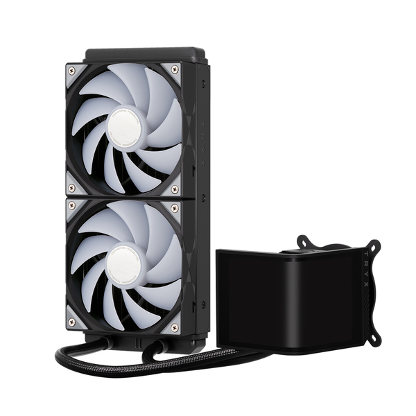 TRYX Panorama SE 240 240mm ARGB Liquid Cooler, Black