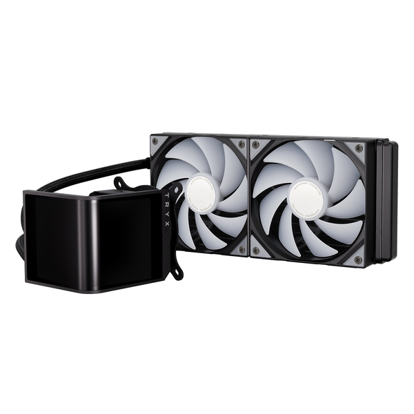 TRYX Panorama SE 240 240mm ARGB Liquid Cooler, Black