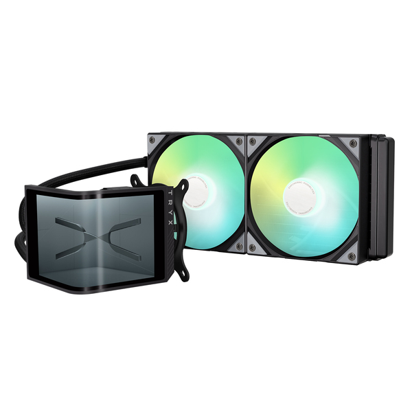 TRYX Panorama SE 240 240mm ARGB Liquid Cooler, Black