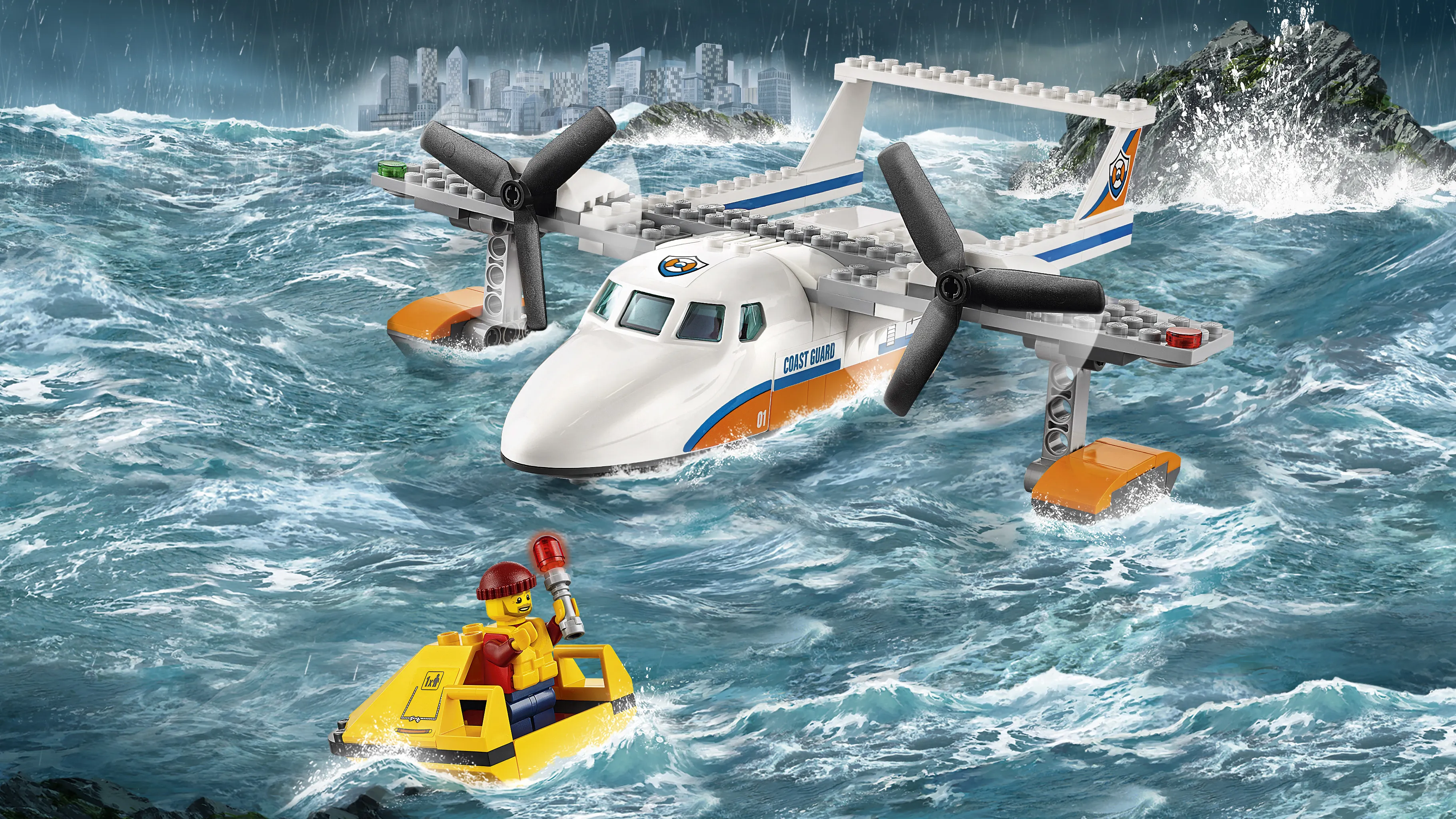 Lego City - Sea Rescue Plane