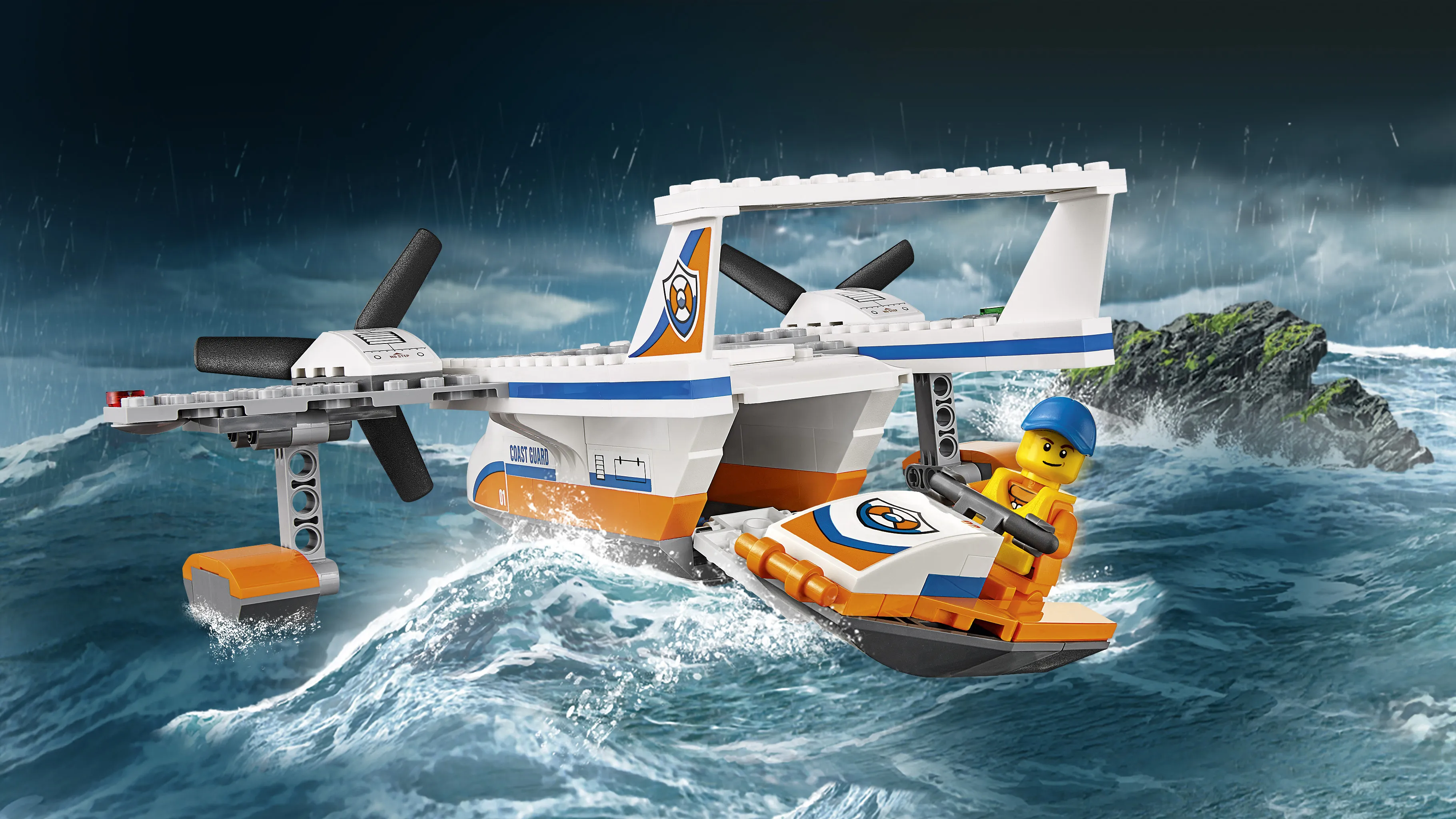 Lego City - Sea Rescue Plane