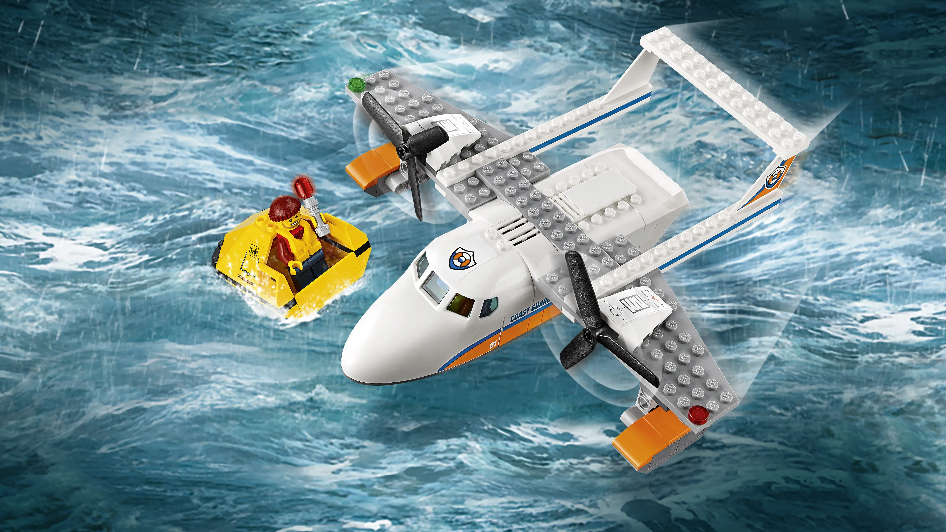 Lego City - Sea Rescue Plane