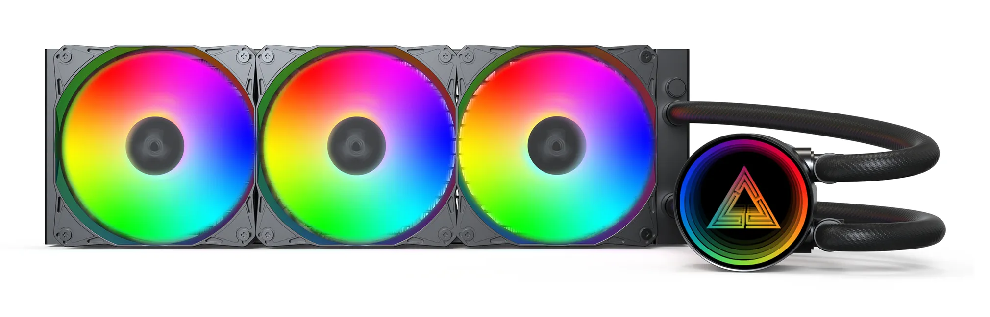 Montech LightFlow 360 ARGB Liquid Cooler, Black