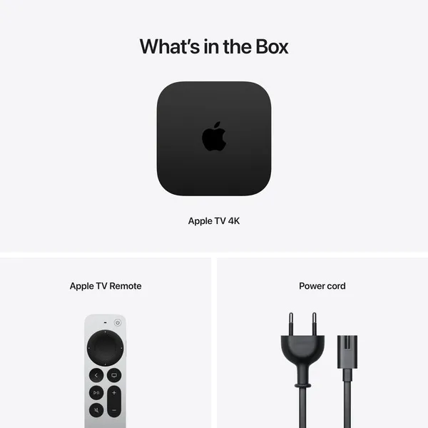 Apple TV 4K Wi-Fi + Ethernet 128 Gb (2022)
