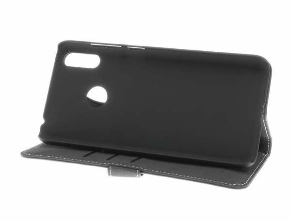 Insmat Exclusive Flip Case Huawei Y7 2019 - Wallet Case, black