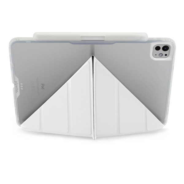 Pipetto iPad Pro 11 (2024) Origami No3 Pencil - case, white