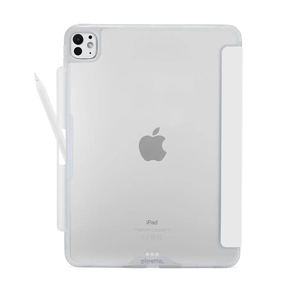 Pipetto iPad Pro 11 (2024) Origami No3 -kyn&auml;kotelo, valkoinen