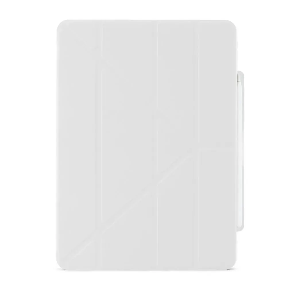 Pipetto iPad Pro 11 (2024) Origami No3 -kyn&auml;kotelo, valkoinen