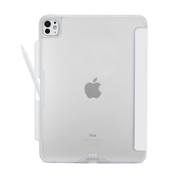 Pipetto iPad Pro 11 (2024) Origami No3 -kyn&auml;kotelo, valkoinen