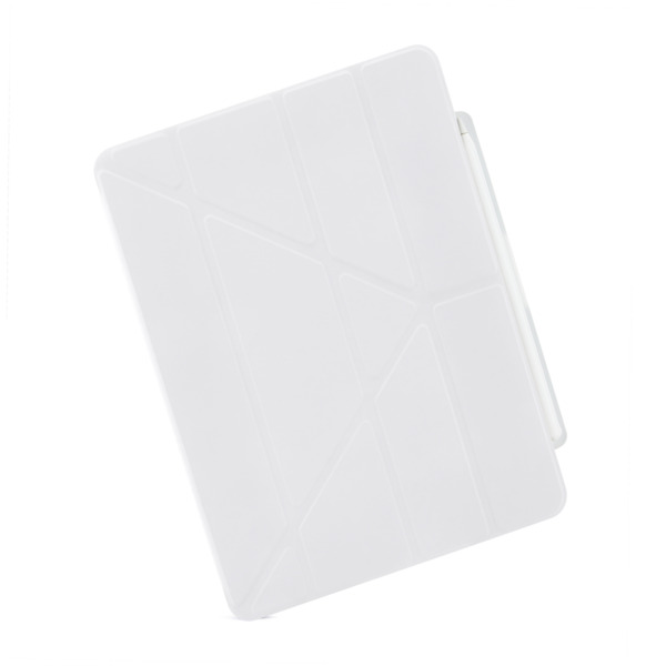 Pipetto iPad Pro 11 (2024) Origami No3 -kyn&auml;kotelo, valkoinen