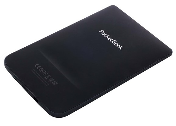 PocketBook 625, Basic Touch 2 - E-Book, musta with cover