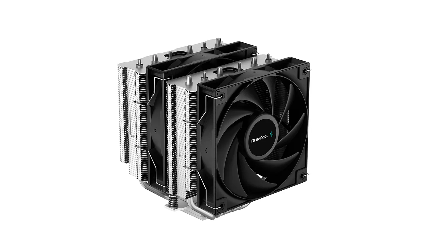 DeepCool AG620, 2x120 mm -prosessorijäähdytin, musta