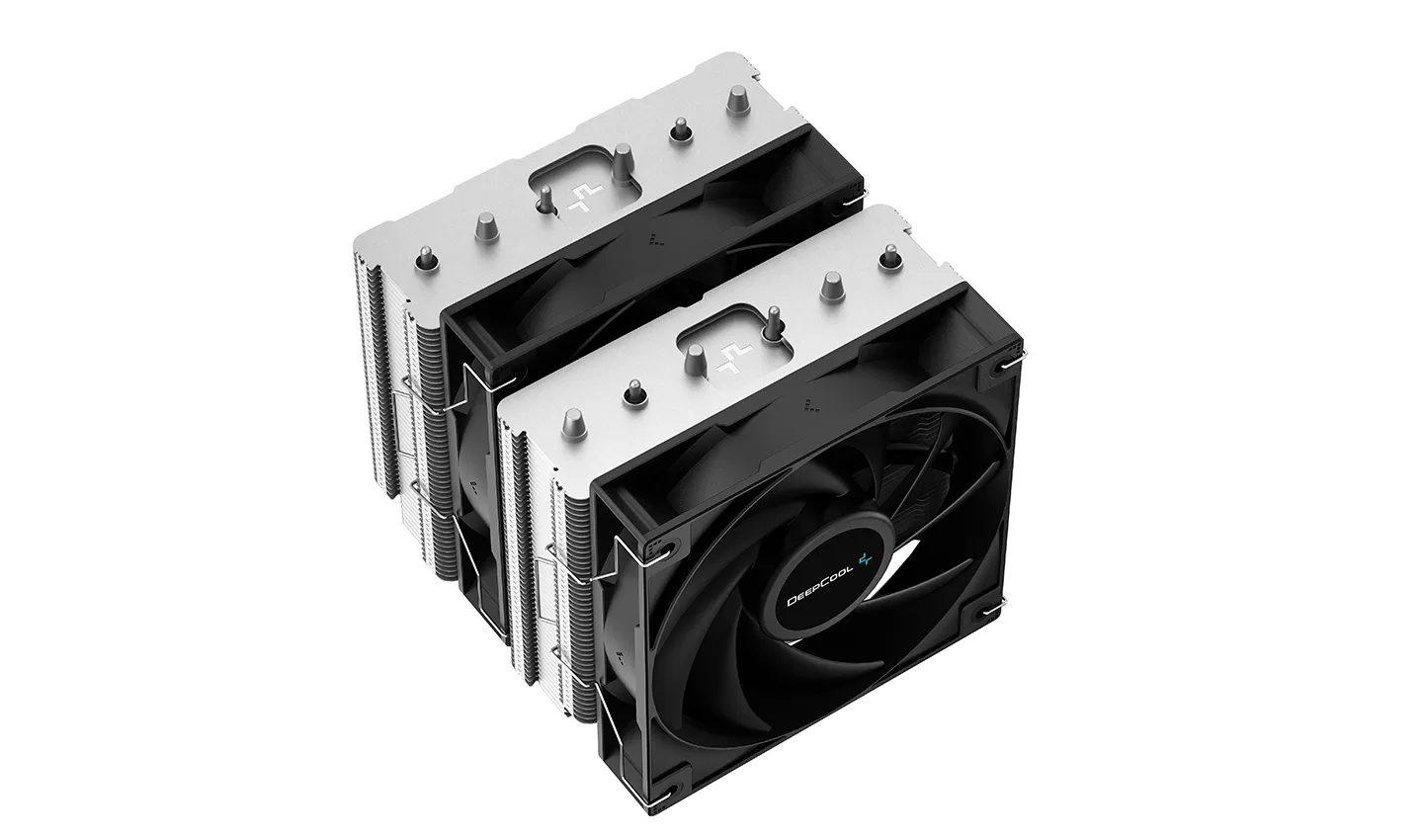 DeepCool AG620, 2x120 mm -prosessorijäähdytin, musta