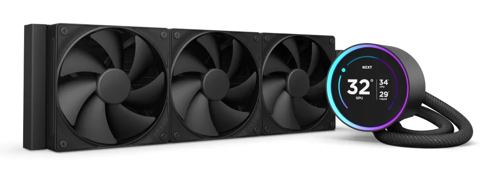NZXT Kraken Elite V2 2024 360mm - liquid cooler, Black