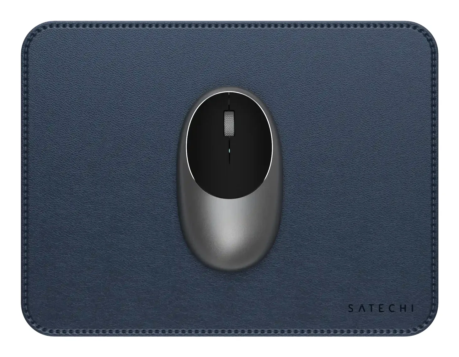 Satechi Vegan Leather Premium Mousepad, 249x190 mm, Blue