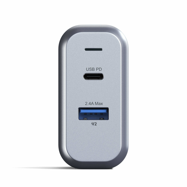 Satechi 30W Dual-Port, 1x USB-C, 1x USB-A - USB Charger