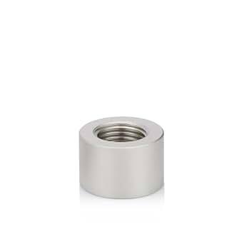 Thermal Grizzly DeltaMate Extender FF14, Extender Fitting, 14 mm, Matt Nickel