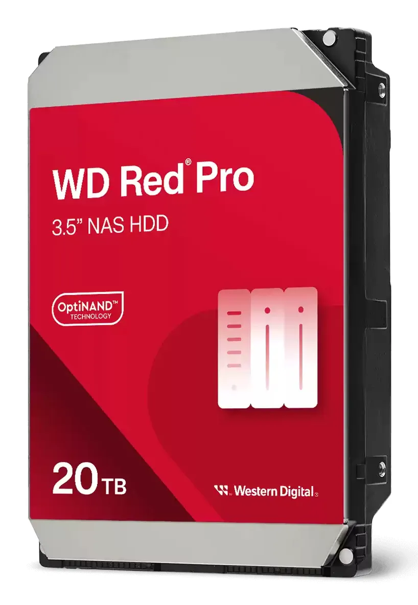WD Red Pro 20TB 3.5inch 6Gb/s SATA NAS HDD