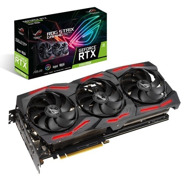 Asus GeForce RTX 2060 SUPER ROG Strix Advanced EVO 8 GB - Grafikkort