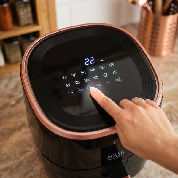 Adler AD 6322, 5L, 2000W, air fryer, Black