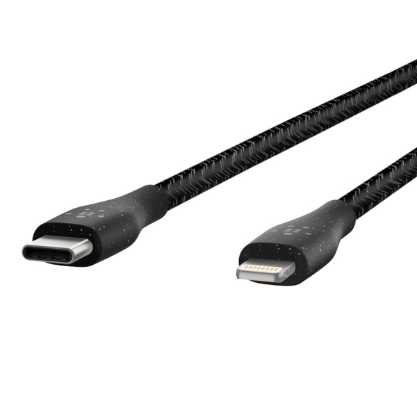 Belkin MIXIT DuraTek Plus USB-C - Lightning - kabel, 1,2 m, Svart