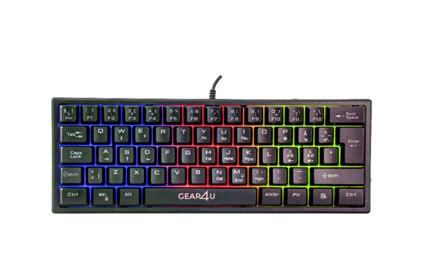 Gear4U Mini 60% -pelin&auml;pp&auml;imist&ouml;