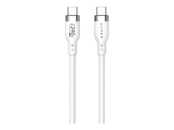 Targus HyperJuice USB-C cable, 240W, 2 m, White