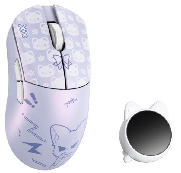 WLMouse HUAN Nekko -langaton pelihiiri, musta