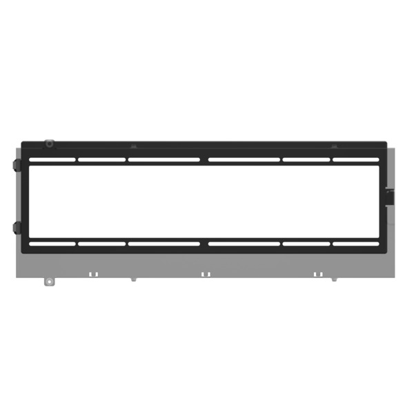 HAVN HS 420 Fan Brackets for 360mm Radiator - Musta
