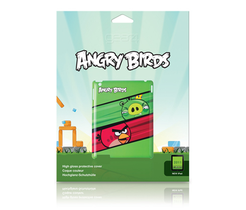 Gear4 Angry Birds Tablet Cover for Apple iPad 2 - Vihre&auml;, Punainen