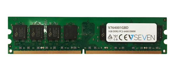 1GB DDR2 800MHZ CL6 DIMM PC2-6400 1.8V