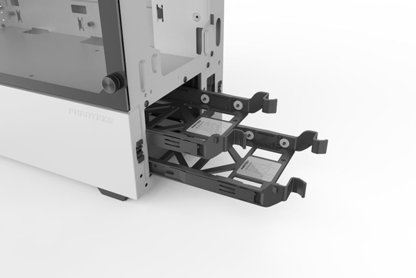 Phanteks Eclipse P300 Mid Tower Case. Tempered Glass. White