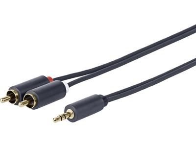 3.5MM - 2 X RCA M-M 5 Meter