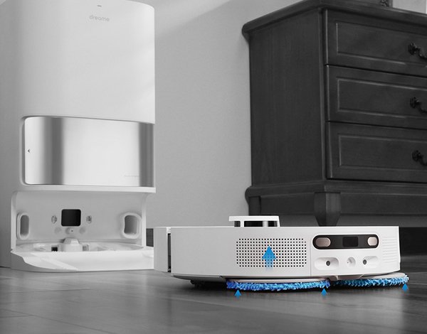 Dreame L10s Ultra - robot vacuum cleaner, white